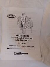 Speeco log splitter for sale  Warm Springs