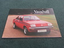 Jan 1980 vauxhall for sale  DONCASTER