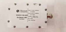 Norsat 9000 Serie 9000HX-O3B-ABS 16,8 GHz-17,4 GHz 58dB (Tipo) Banda Ka LNB Doble, usado segunda mano  Embacar hacia Argentina