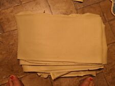 Cream scrap leather for sale  CANVEY ISLAND