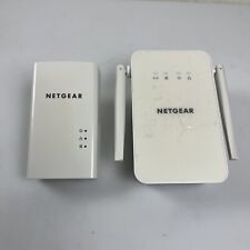 Conjunto Powerline NETGEAR 1000 Mbps WiFi, 802.11ac, 1 porta Gigabit (PLW1000, PL1000), usado comprar usado  Enviando para Brazil