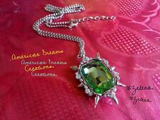 Collana necklace zelena. usato  Vistrorio