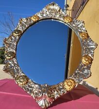Specchio ovale ceramica usato  Villafranca Sicula