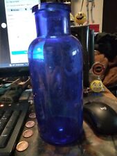 Large 1900's Cobalt Blue Bottle for sale  Shipping to South Africa