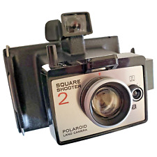 Polaroid cámara terrestre tirador cuadrado 2 con estuche de transporte, manual, cubos de flash - probado segunda mano  Embacar hacia Mexico