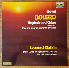 ERIC SLATKIN "Bolero & Daphnis and Chloe" original Telarc LP (1ed) comprar usado  Enviando para Brazil