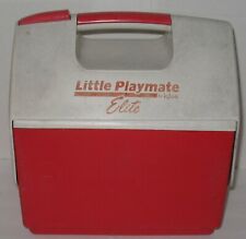 Refrigerador de bebidas de piquenique Little Playmate Elite Igloo plástico vermelho/branco, usado comprar usado  Enviando para Brazil