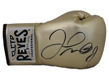Luva de boxe Floyd Mayweather Jr assinada Cleto Reyes dourada mão direita BAS 24962 comprar usado  Enviando para Brazil