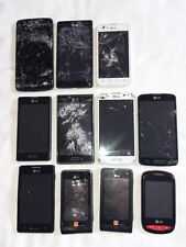 Used, Lot of 11 LG HS OUT OF SERVICE Smartphone For Parts P700 P800 P970 Ku990i D315s for sale  Shipping to South Africa
