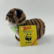 Juguete de peluche tigre de Bengala World Wildlife Fund 1988 animal de peluche Wendy's segunda mano  Embacar hacia Argentina