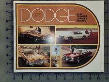 1975 dodge brochure for sale  Suffolk