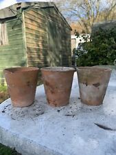 Terracotta Vintage Hand Thrown Plant Pots 4 In #H for sale  Shipping to South Africa