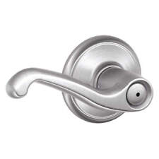 Used, Schlage - F40 FLA Flair Door Lever Bed & Bath Privacy Lock for sale  Shipping to South Africa