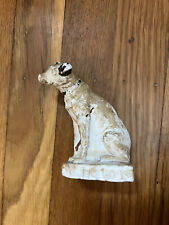 Vintage 1930s 4” RCA VICTOR Phonograph Mascot Nipper Dog Statue Figure Chalkware for sale  Shipping to Canada