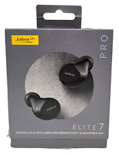 Used, Jabra Elite 7 Pro In Ear Bluetooth Active Noise Cancellation Headphones - Black for sale  Shipping to South Africa