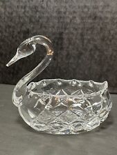 Cut crystal swan for sale  Washington