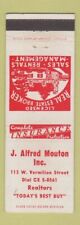 Matchbook cover alfred for sale  USA