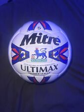 Original Mitre Ultimax Premier league 5 Panel Size 5 Ball Holds Air Not Remake, used for sale  Shipping to South Africa