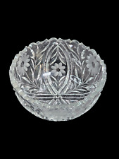 Etched glass bowl for sale  Milford