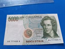 5000 lire bellini usato  Catania