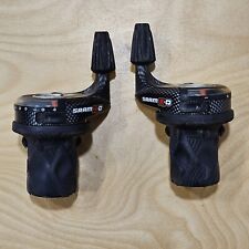 SRAM X-0 3x9 Speed Carbon Mountain Bike Gripshift Shifters Set for sale  Shipping to South Africa