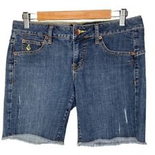 Bermuda jeans Volcom feminina júnior lavagem média azul tamanho 7 comprar usado  Enviando para Brazil