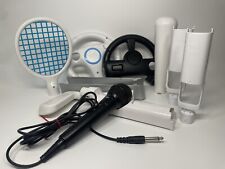 Nintendo Wii Accessories Bundle Lot Steering Wheels Mic Sports Equipment for sale  Shipping to South Africa