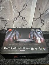 Roteador para jogos MSI Radix AXE6600 WiFi 6E tri-band comprar usado  Enviando para Brazil