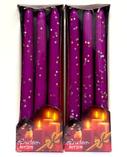 Packs purple candles for sale  SHREWSBURY