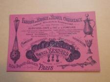 1890.publicité cdv fabrique d'occasion  Saint-Brieuc