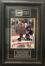 Usado, Sidney Crosby 22" X 15" Foto Emoldurada, metas de 100, 200, 300 Pontos auxilia comprar usado  Enviando para Brazil