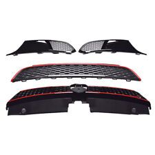 Para Vw Jetta MK6 Gli Estilo 11-2014 Grade Frontal Superior Inferior Acabamento Vermelho Com Moldura comprar usado  Enviando para Brazil