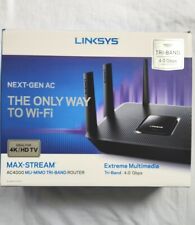 Linksys Max-Stream AC4000 Tri-Band WiFi Router (EA9300) for sale  Shipping to South Africa