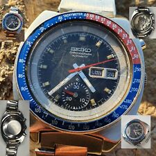 Seiko Chronograph Automatic Pogue Like 6139 6002 April 1976 All Stainless Steel  d'occasion  Troyes