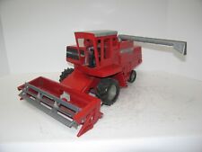 1/20 MASSEY FERGUSON MODELO 860 COMBINADO con CABEZAL DE GRANO llantas plateadas 1981 vintage segunda mano  Embacar hacia Argentina