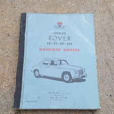 Rover 105 workshop for sale  DAWLISH