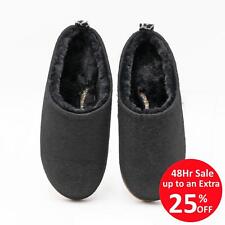 Womens slippers black for sale  REDHILL