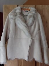 Faux fur white for sale  PLYMOUTH