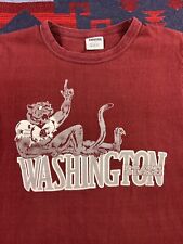 Camiseta de Colección Starter WSU WASHINGTON UNIVERSIDAD ESTATAL Pumas Mascota Años 80 Años 90 Talla M segunda mano  Embacar hacia Argentina