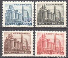 Poland 1951 - Steel Mill, Nowa Huta - Mi 690-93 - MNH(**) na sprzedaż  PL