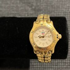 Usado, Tag Heuer Professional 200M relógio quartzo 28mm feminino mostrador dourado feito na Suíça redondo comprar usado  Enviando para Brazil