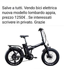 Bicicletta elettrica uomo usato  Roma