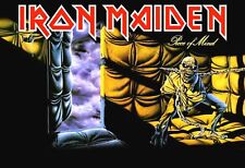 Iron Maiden Piece Of Mind Gatefold BANNER ENORME 3x5 pés tecido pôster tapeçaria comprar usado  Enviando para Brazil