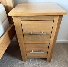 Oak bedside tables for sale  LONDON