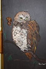 Owl vtg signed for sale  Oshkosh