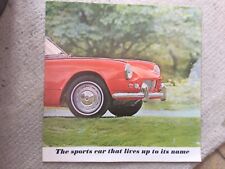 Triumph spitfire brochure for sale  WEYMOUTH