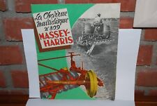 Catalogue brochure massey d'occasion  Achicourt