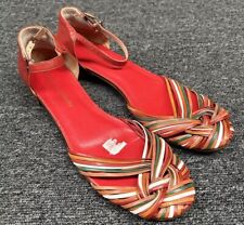 Sandálias sapatos femininos casuais tecido multicolorido Django e Juliette tamanho 38, usado comprar usado  Enviando para Brazil