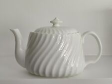 White oval teapot for sale  BRIGHTON