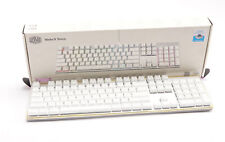white cooler master keyboard for sale  Brooklyn